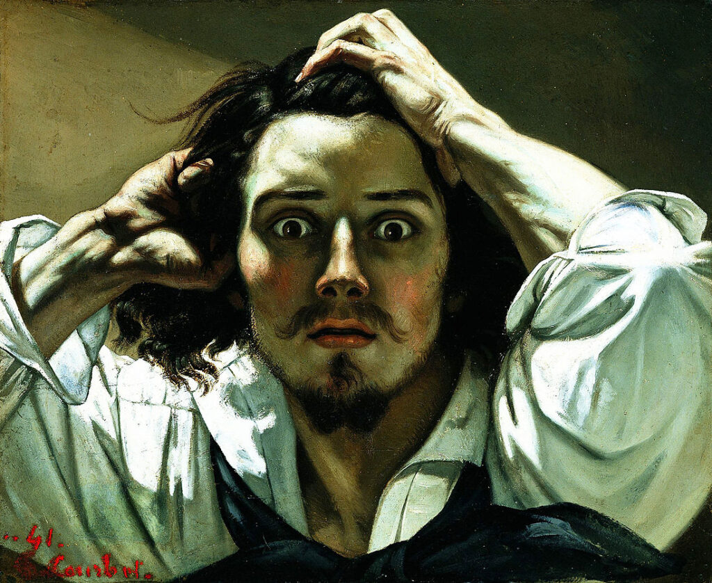 El desesperado. Gustave Courbet (1819–1877)