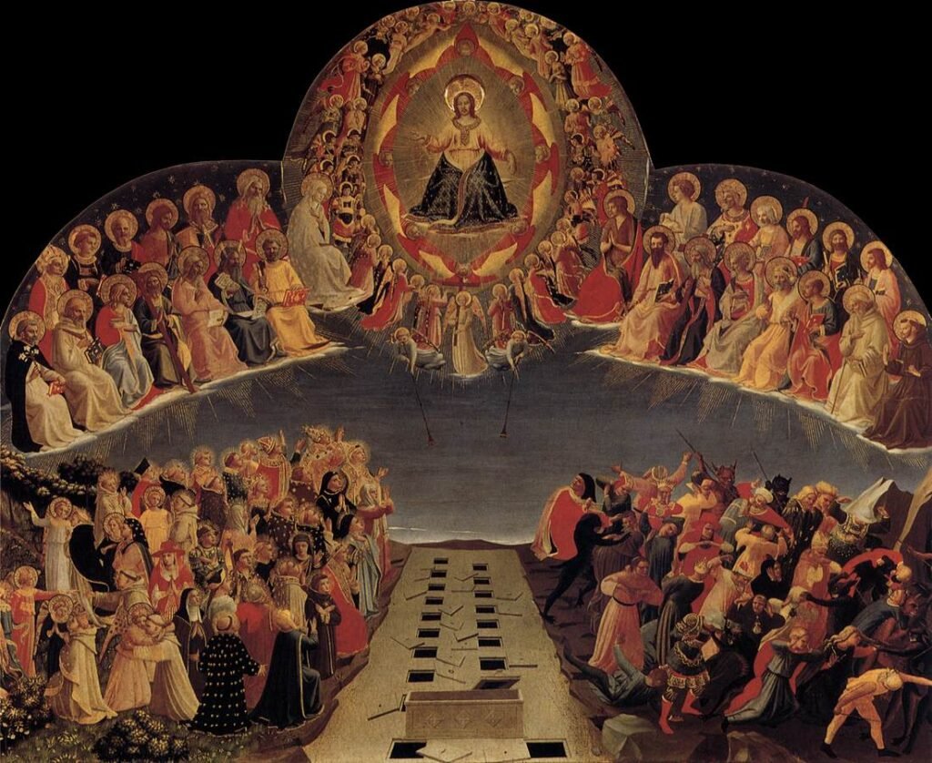 Fra Angelico - El Juicio Final - Detalle
