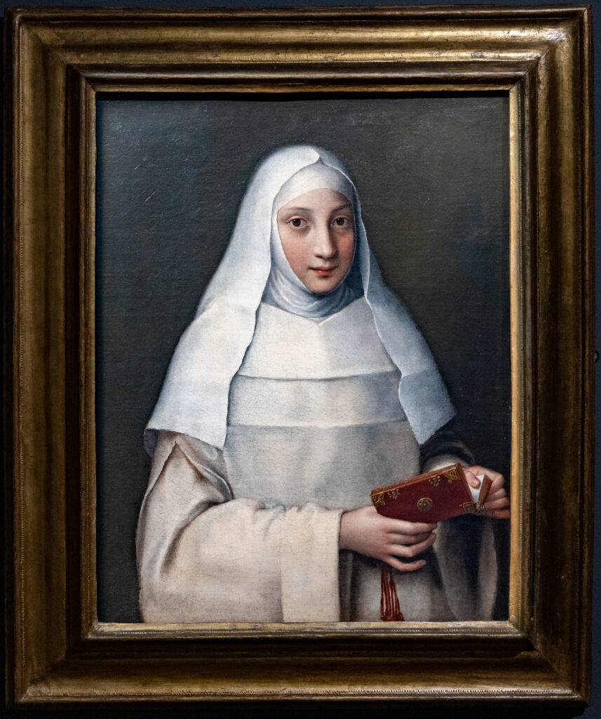Retrato de Elena Anguissola vestida de monja (1551),  Sofonisba Anguissola